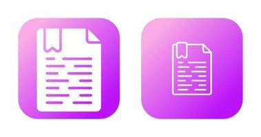 Document Vector Icon