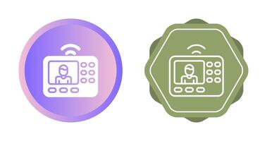 Intercom System Vector Icon