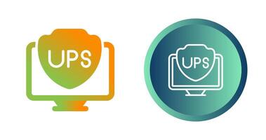 UPS Vector Icon