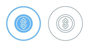 Usd Circle Vector Icon