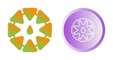 Color Wheel Vector Icon