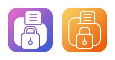 Data Protection Vector Icon