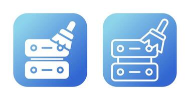 Data Cleansing Vector Icon