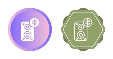 Portable Bluetooth Speaker Vector Icon