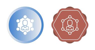 Network Segmentation Vector Icon