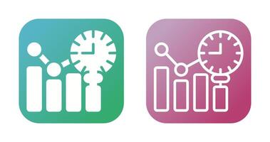 Sales Forecasting Vector Icon