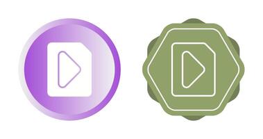 Video File Vector Icon