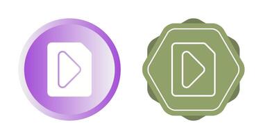 Video File Vector Icon