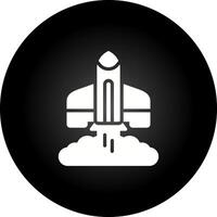 Rocket Launch Vector Icon