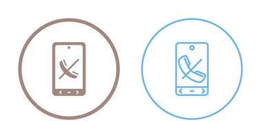 Call End Vector Icon