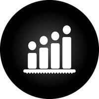 Bar Chart Vector Icon