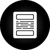 Document Vector Icon