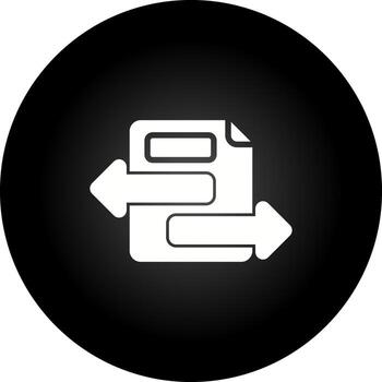 icono de vector de documento