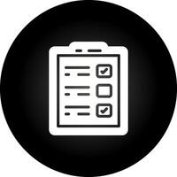 Checklist Vector Icon