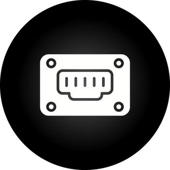 ethernet vector icono