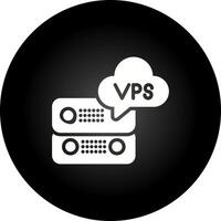 VPS Hosting Vector Icon