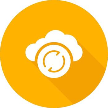 icono de vector de sincronización