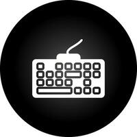 icono de vector de teclado