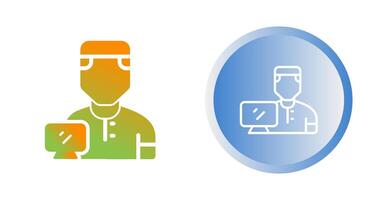 Working Man Vector Icon