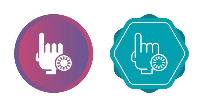 icono de vector de carga