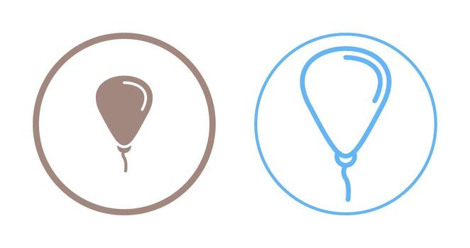 icono de vector de globo