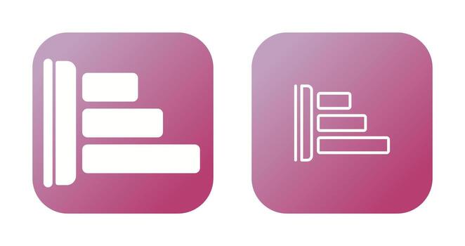 Left Align Vector Icon