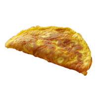 AI generated Omelet Isolated on transparent background png