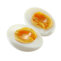 AI generated Boiled eggs Isolated on transparent background png