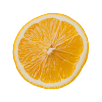AI generated Slice lemon Isolated on transparent background png
