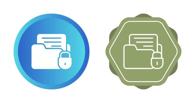 Data Encryption Vector Icon