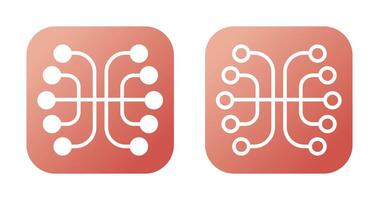 Neural Networks Vector Icon