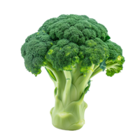 ai genererad broccoli isolerat på transparent bakgrund png