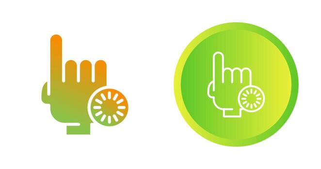 icono de vector de carga