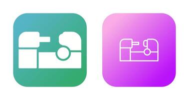 Lathe Vector Icon