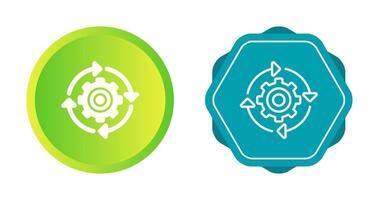 continuo integración vector icono