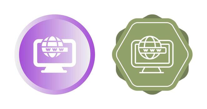 Computer Vector Icon