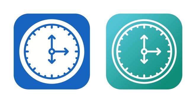 icono de vector de reloj