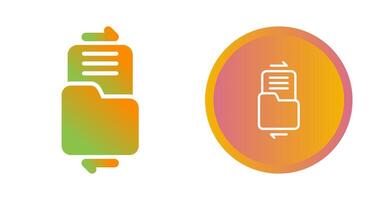 File Sharing Vector Icon