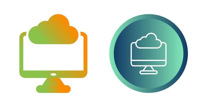 Edge Computing Vector Icon