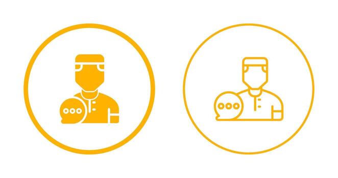 User Chat Vector Icon