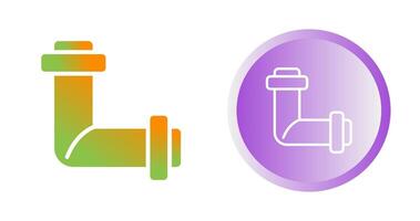 Conduit Coupling Vector Icon