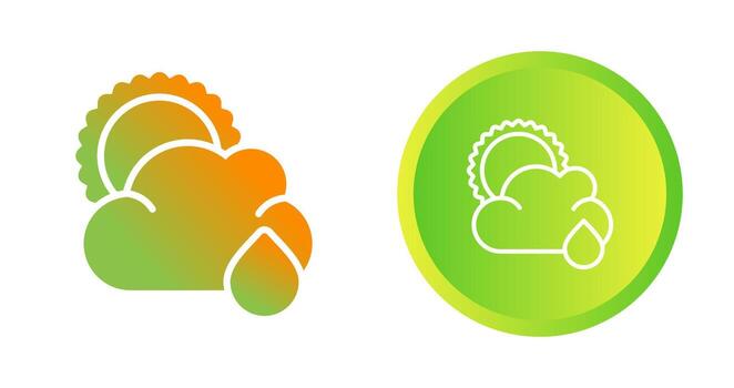 icono de vector de nube