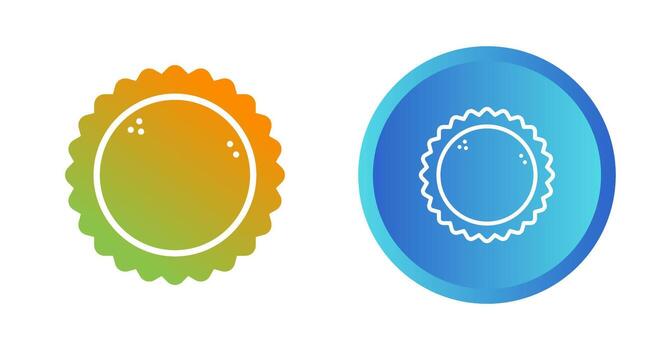 icono de vector de sol