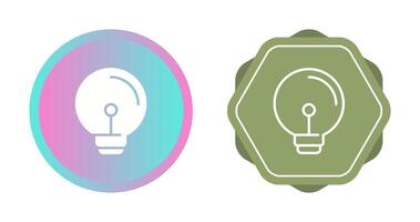 Light Bulb Vector Icon