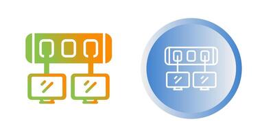 Network Switch Vector Icon