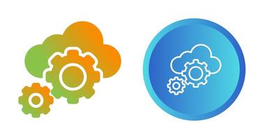 Cloud Orchestration Vector Icon