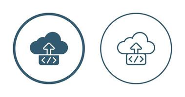 Cloud Deployment Vector Icon