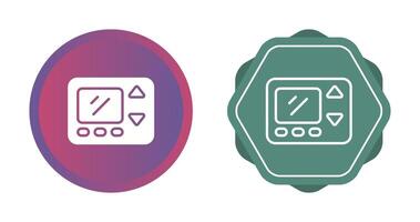 Smart Thermostat Vector Icon