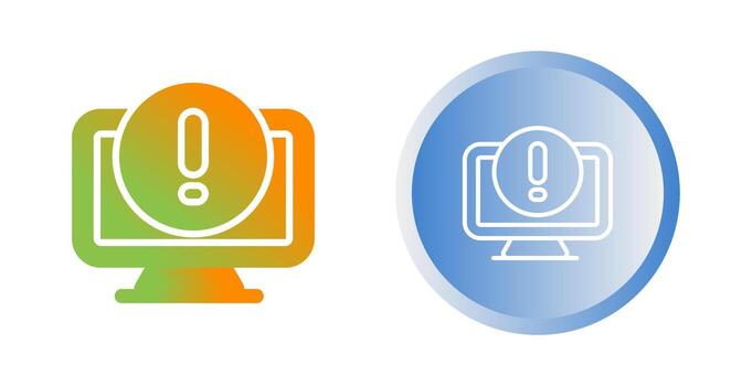 Computer Vector Icon