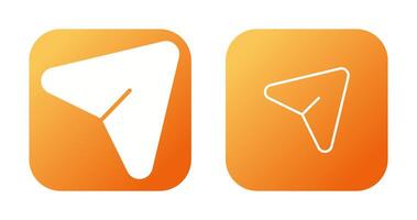 Paper Plane Vector Icon